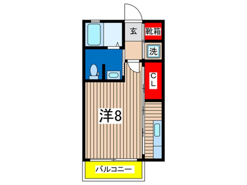 間取図 ウエストヒルズⅢ番館