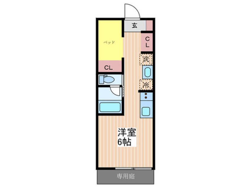 間取図 リバーノース中筋