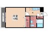 マノワールⅡ 1Kの間取り