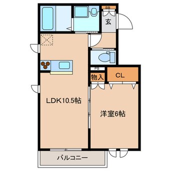 間取図 ソレイユ・メゾン