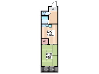 間取図 出島ビル