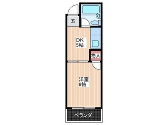 間取図 第49戸坂ビル