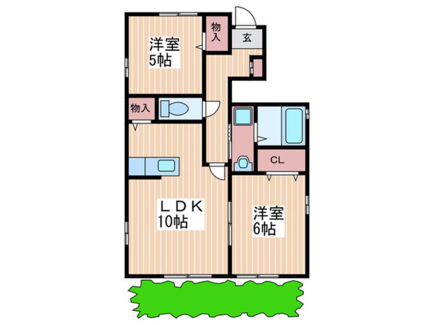 間取図 ネクスト吉村Ⅱ