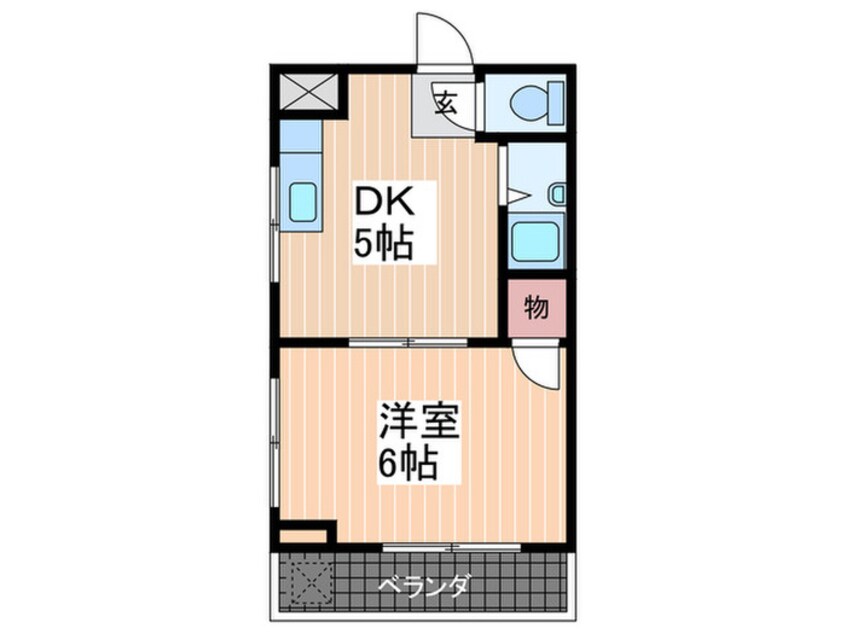 間取図 西原ビル