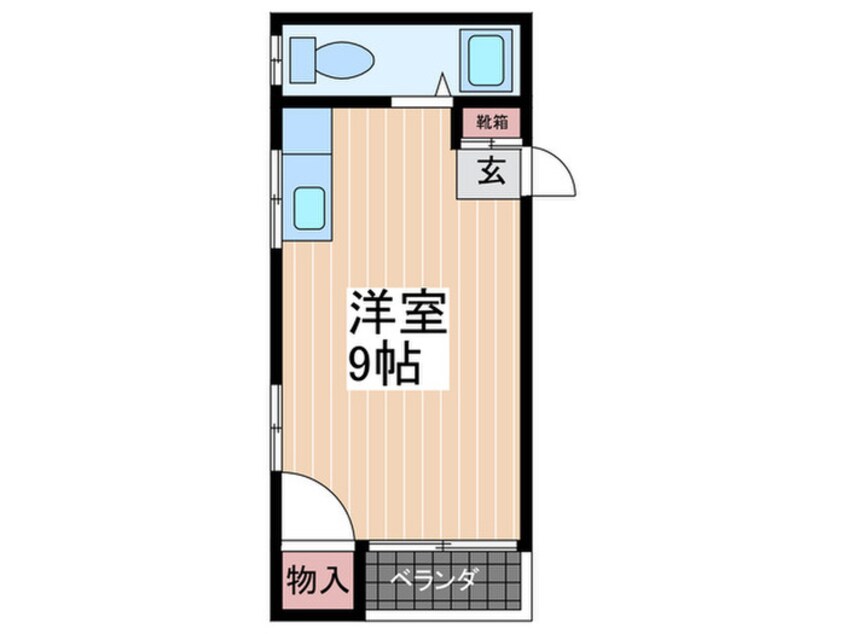 間取図 西原ビル