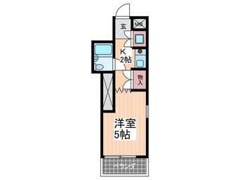 間取図 コーポ北町