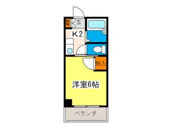 間取図 グリーンハウス三篠