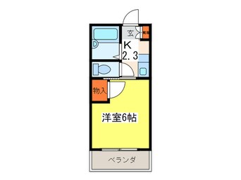 間取図 グリーンハウス三篠