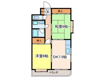 間取図 エトワール観音