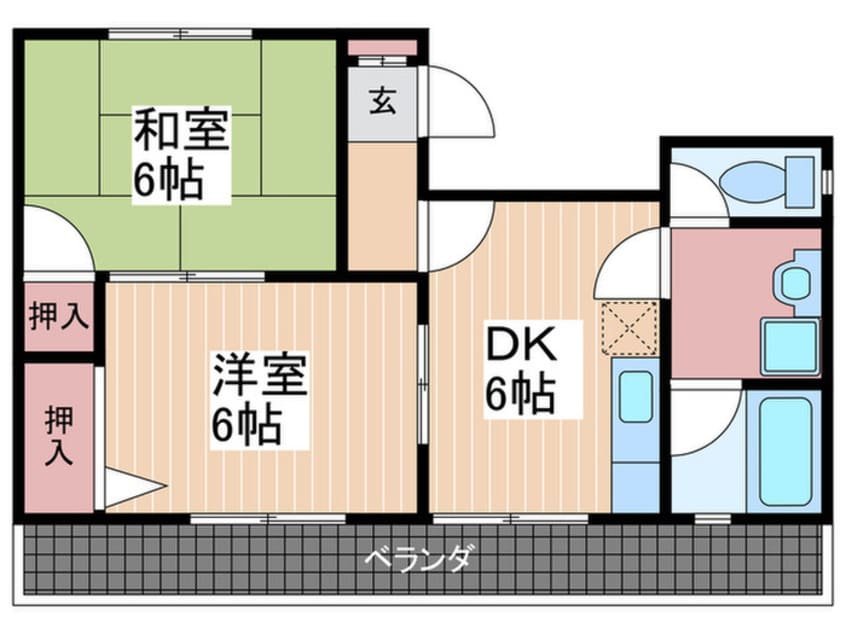 間取図 第三大津ビル