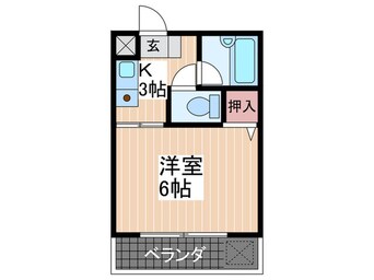 間取図 第五大津ビル