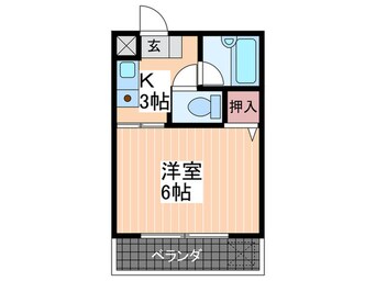 間取図 第五大津ビル