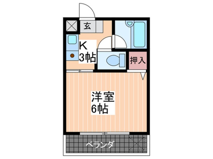 間取図 第五大津ビル