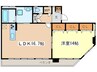 第五大津ビル 1LDKの間取り