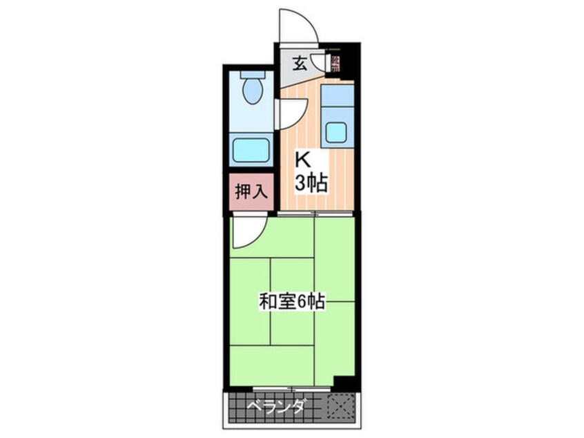 間取図 倉本ビル