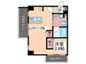 HOUSE　TAGAWA 1LDKの間取り
