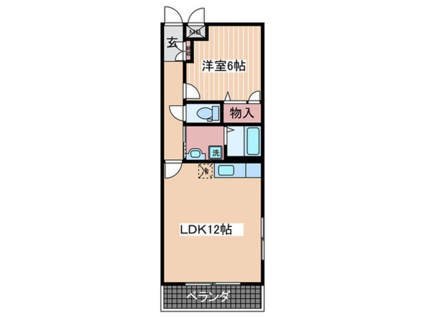 間取図 セソワ西川口