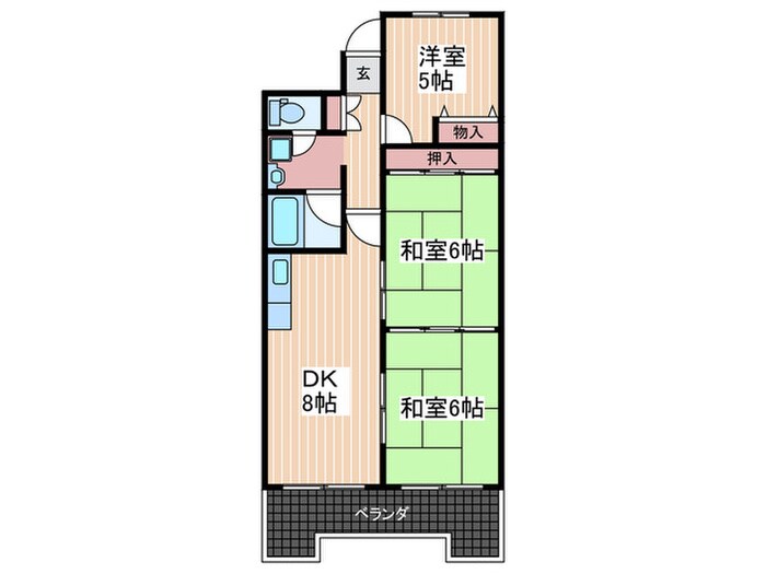 間取り図 フロンティア光町