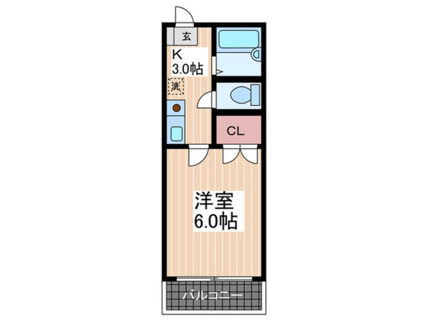 間取図 メゾン石井城