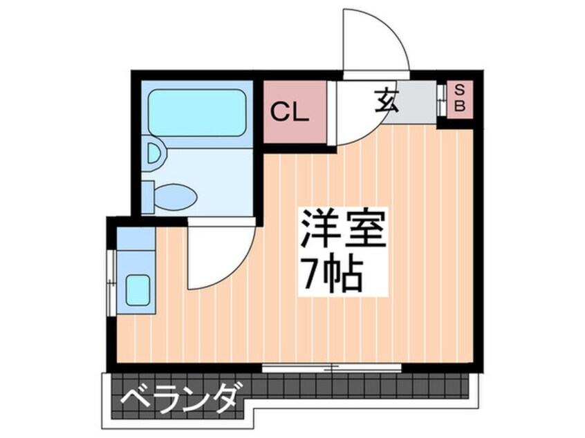 間取図 大田ビル