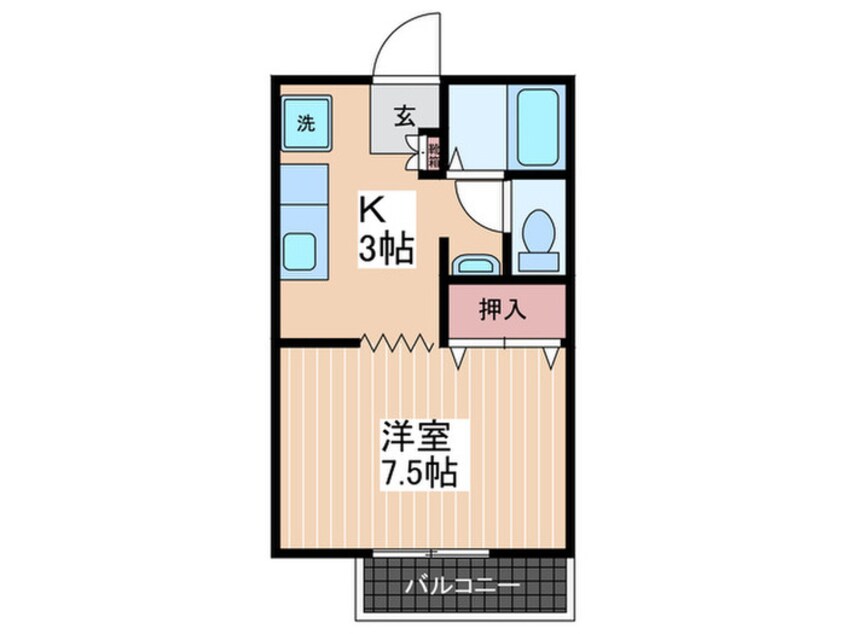 間取図 パナソフィー牛田