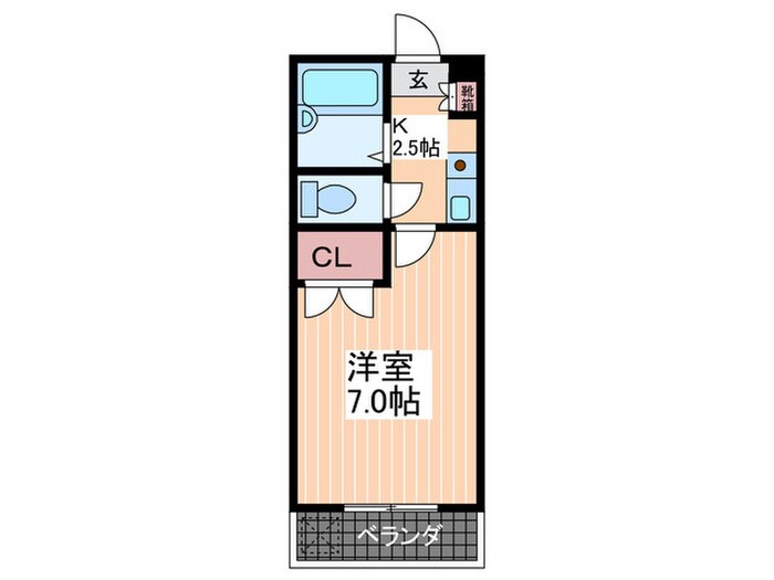 間取り図 コーポＮＳＲ