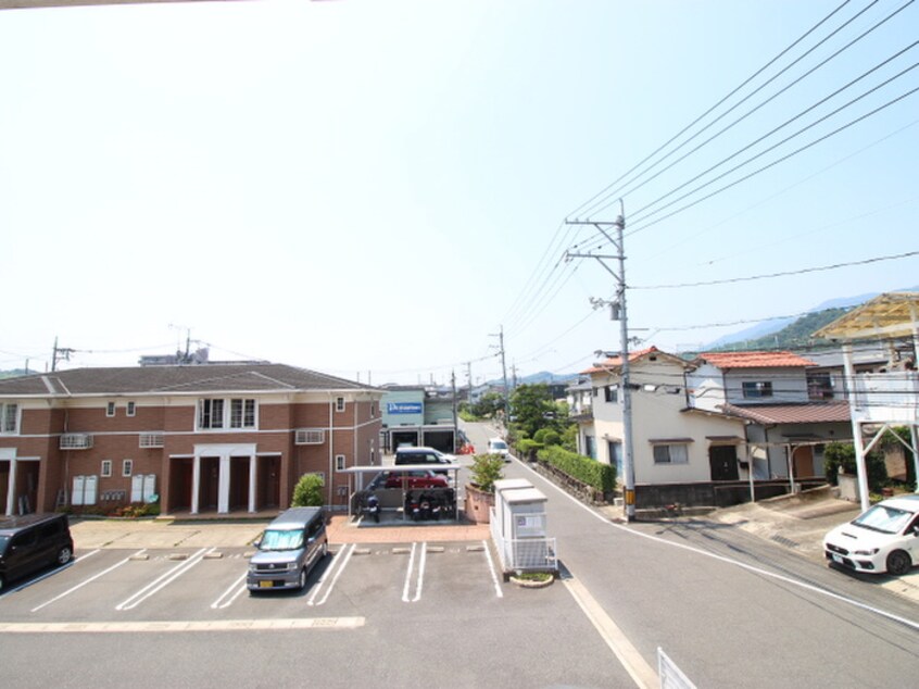 室内からの展望 シャルマン壱番館