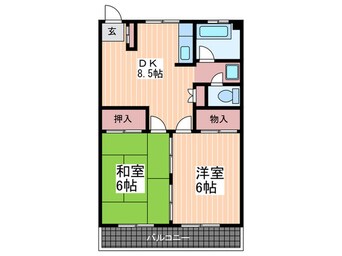 間取図 幸山ビル