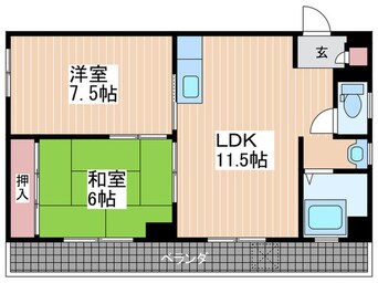 間取図 林ビル