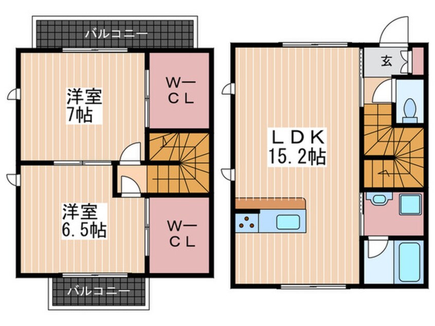 間取図 フォルツ－ナ