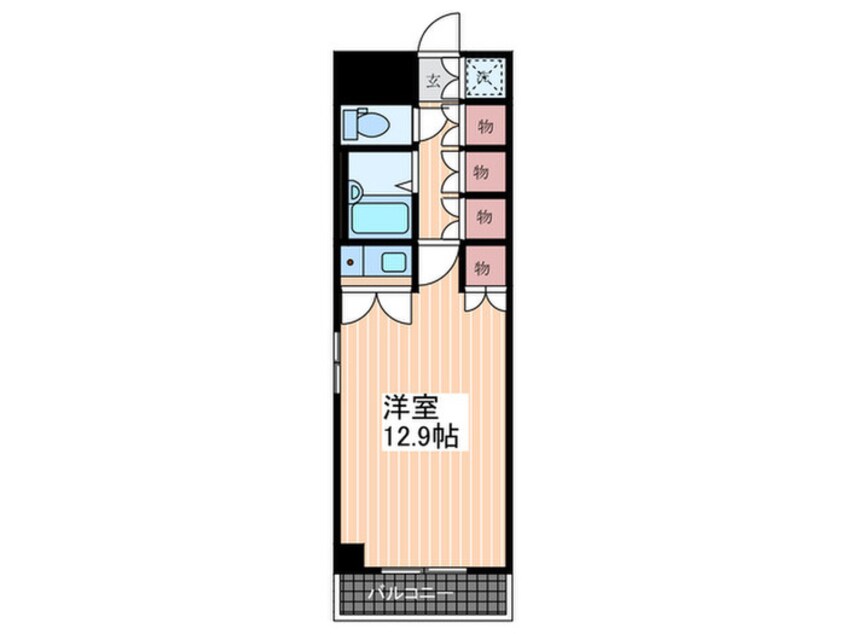 間取図 セゾン天方