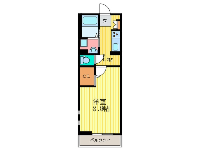 間取り図 メゾン・ボヌールⅢ