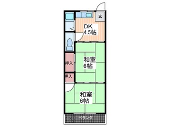 間取図 泊野ビル