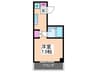 うしおマンション 1Rの間取り