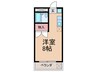 うしおマンション 1Rの間取り