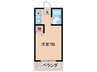 柴崎皆実町ビル 1Rの間取り