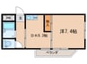 藤井ビル 1DKの間取り