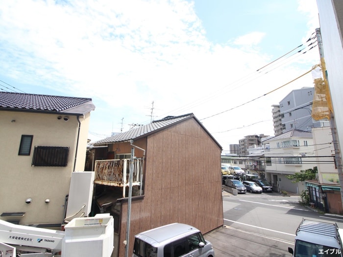 室内からの展望 藤井ビル