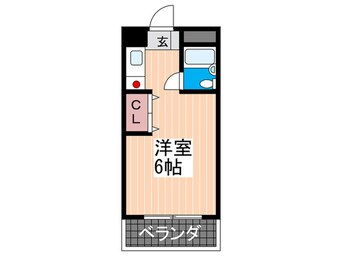 間取図 サンコート楠木