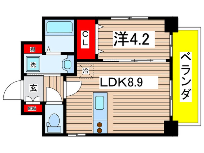 間取図 グランドクロエ