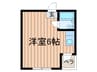 水明ビル 1Rの間取り