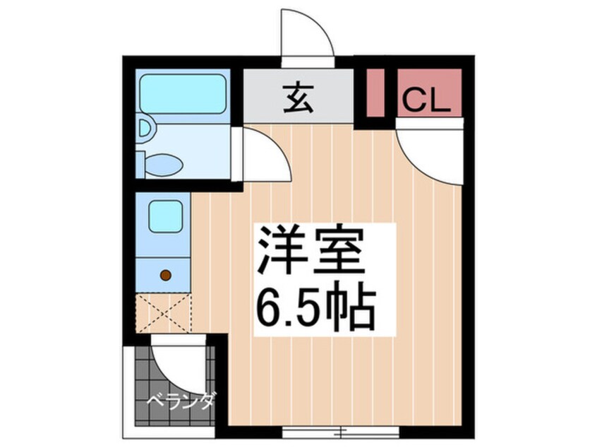 間取図 水明ビル