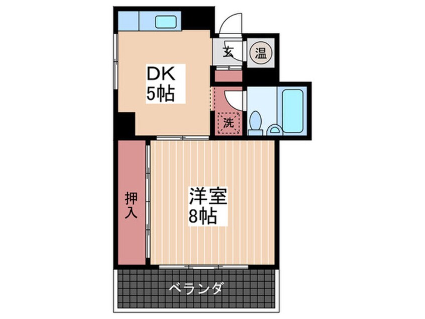 間取図 山出ビル