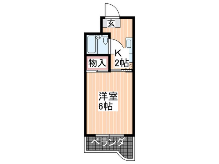 間取図 第2小田ビル