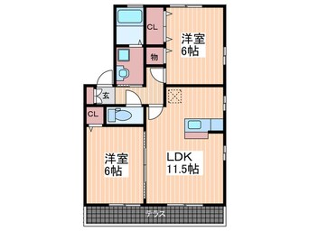 間取図 ファイブ・ツー