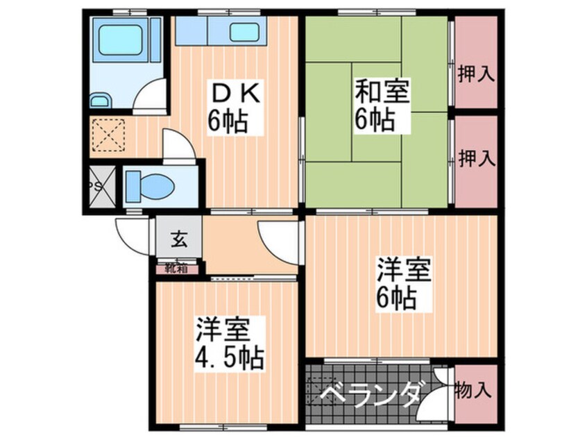 間取図 杉山ビル