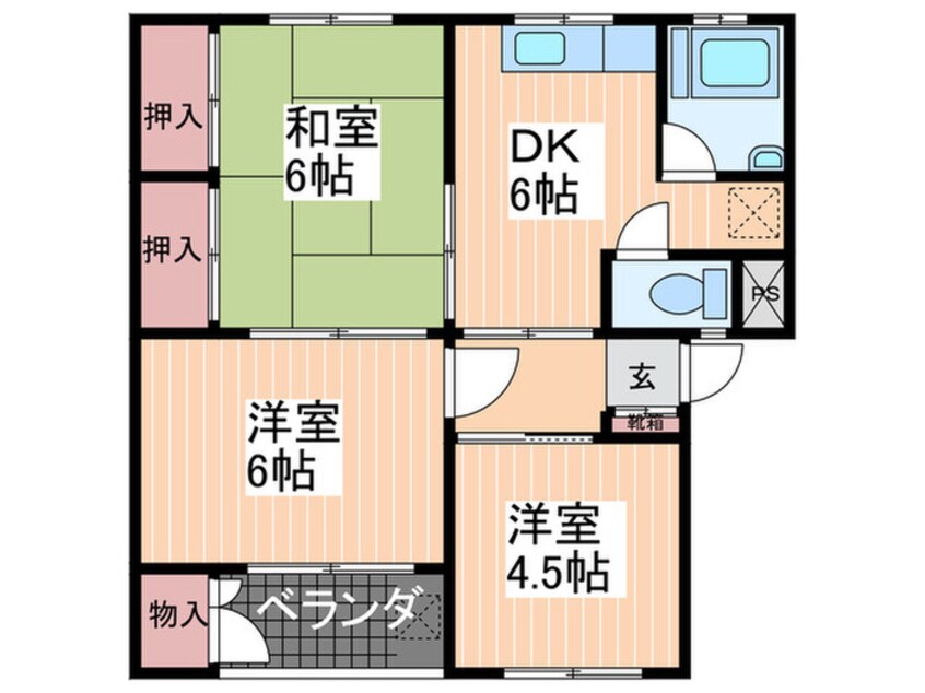 間取図 杉山ビル