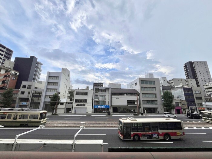 室内からの展望 サンシティー十日市