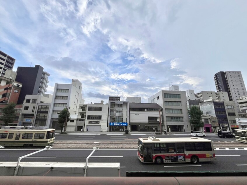 室内からの展望 サンシティー十日市