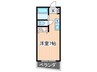 ＯＫＫビル 1Rの間取り